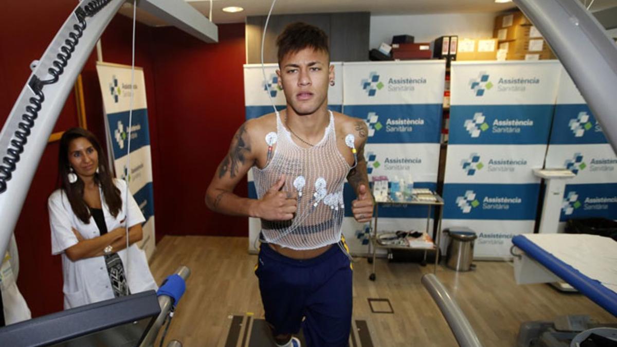 Neymar es más fuerte que cuando llegó al FC Barcelona