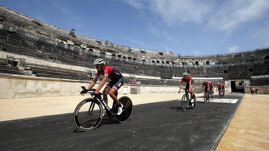 Froome da el primer aviso en el comienzo de la Vuelta a España