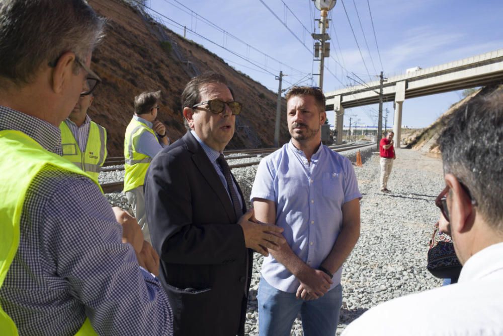 Abren el tramo afectado por las lluvias en la Font de la Figuera