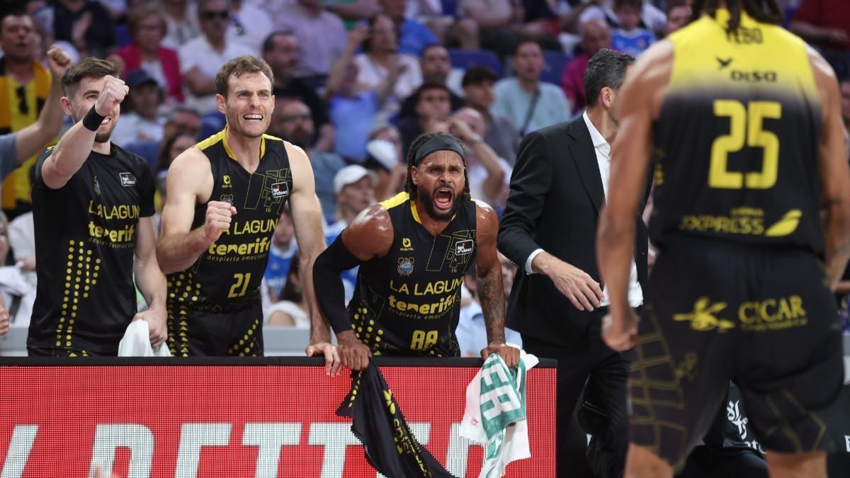 La Laguna Tenerife eliminó al Real Madrid del play-off de la Liga Endesa