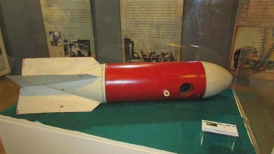 Bomba de aviación de 50 kilos.