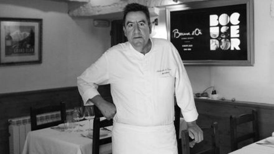Albert Boronat, cocinero de Ambassade, en Llívia.
