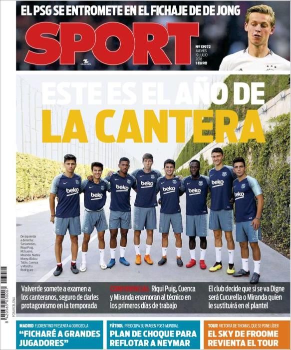 Rabiot, Cristiano, Morata y Marcelino, en prensa