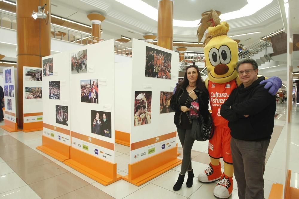 La 'Exposición' del Valencia Basket llega a Nuevo Centro