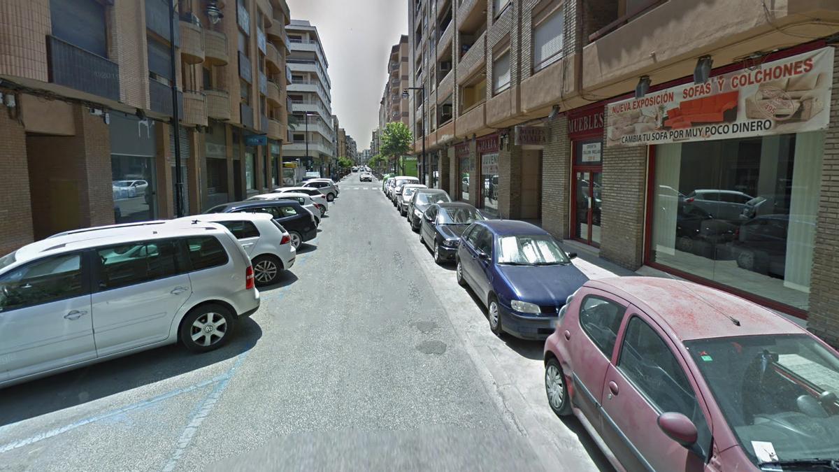Imagen de archivo de la calle Martínez Valls, en Ontinyent.