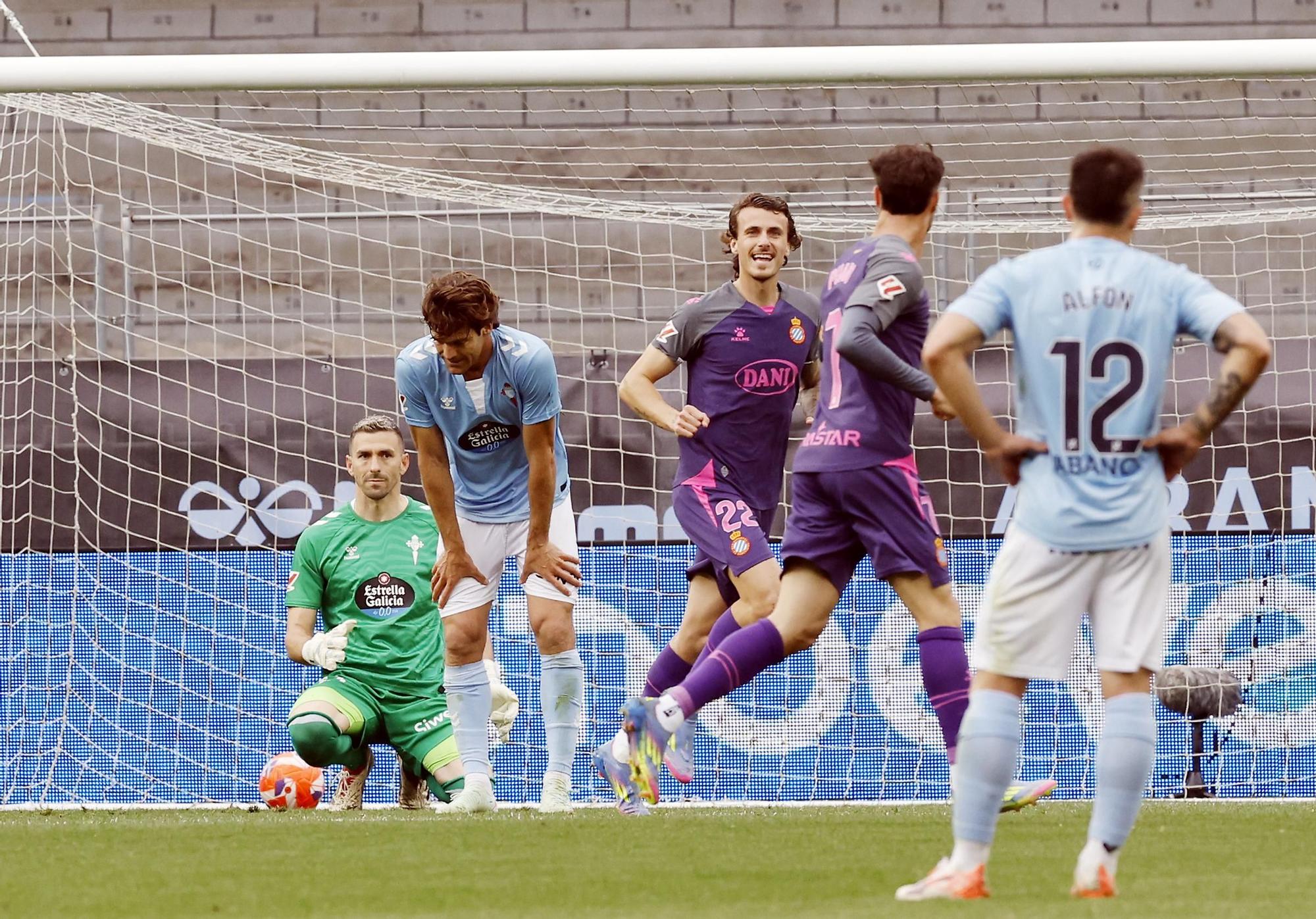 Las mejores imágenes del Celta - Espanyol
