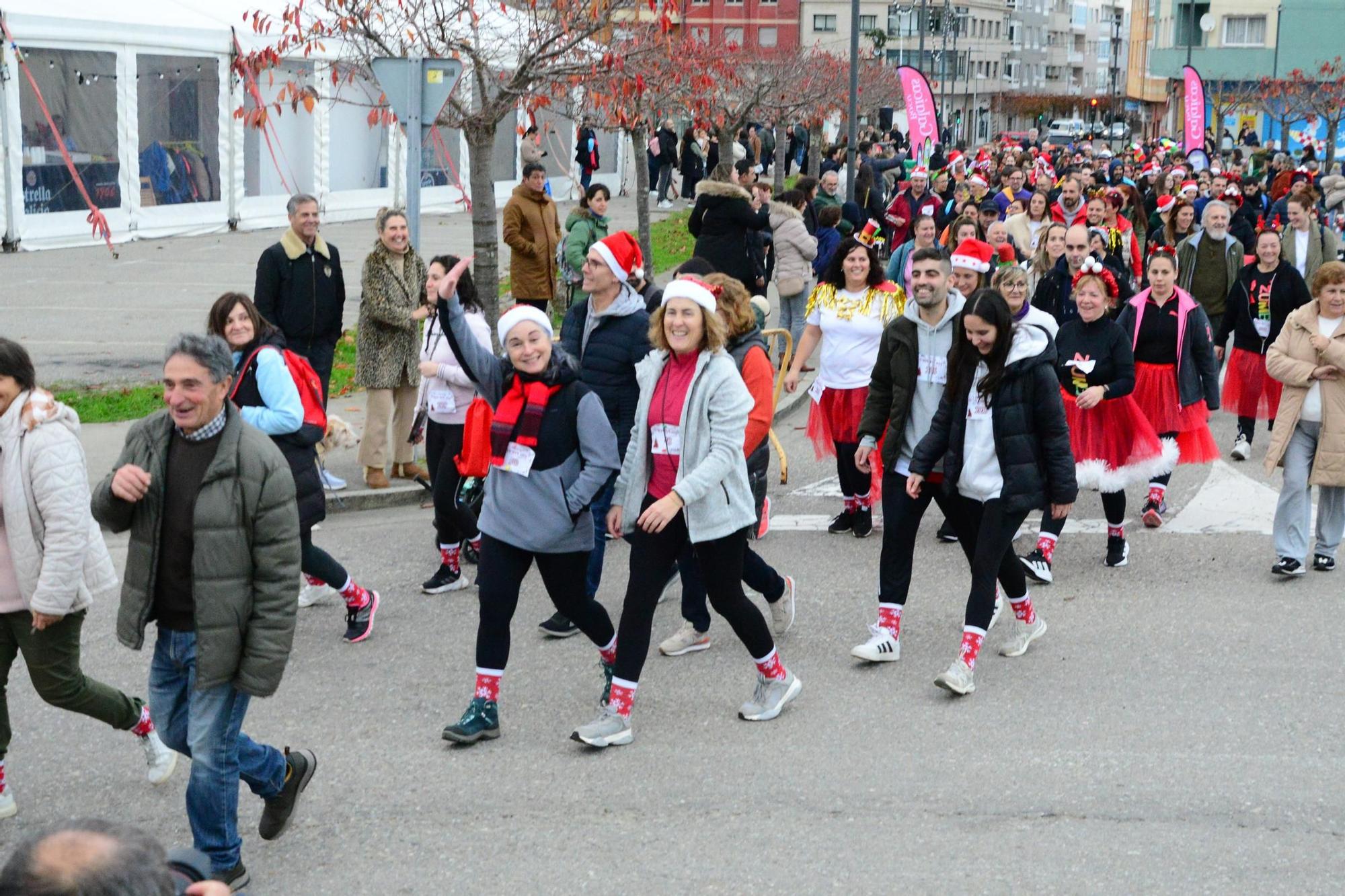 La carrera San Silvestre "Bye bye 2024" de Bueu en imágenes