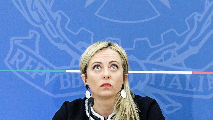 La primera ministra de Italia, Giorgia Meloni.