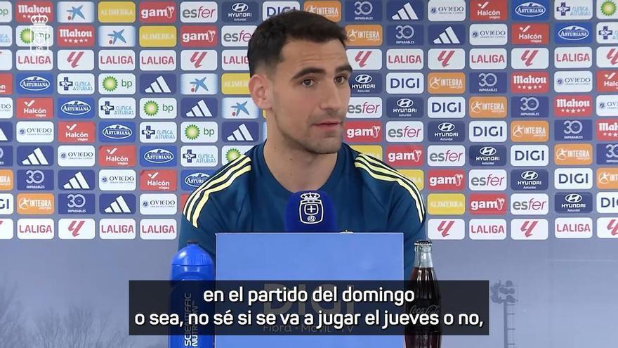 Dani Calvo, sobre la suspensión del Rayo vs. Oviedo: "Es un poco circo"