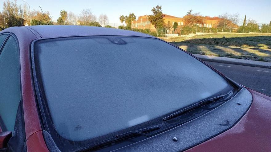 Las temperaturas mínimas vuelven a estar bajo cero este lunes en la región