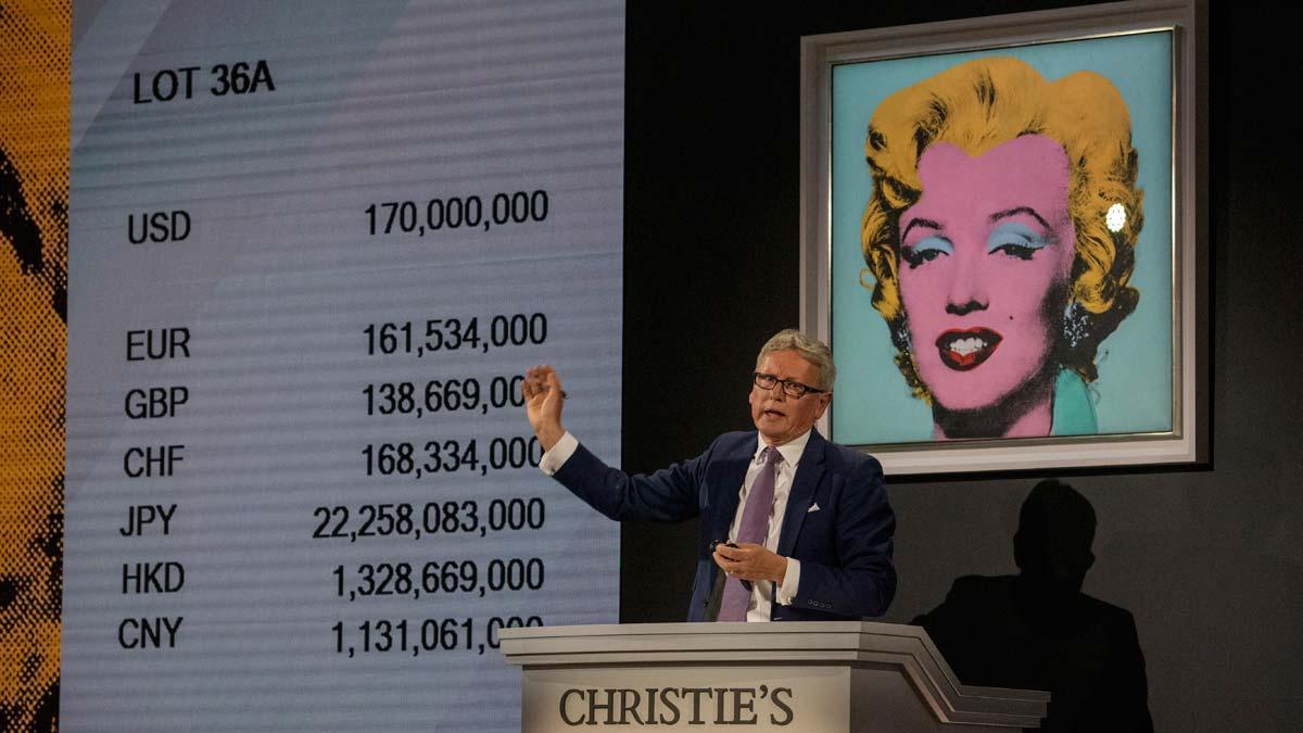 Una 'Marilyn' de Warhol se vende por 195 millones de dólares, el precio más caro del siglo XX