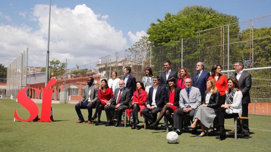 Sánchez presume de equipo de Gobierno