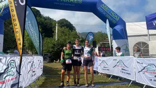 Bruno Escamilla Iglesias y Claudia Blanco Martínez, vencedores de la VI Subida a la Mota Cetín (Parres)