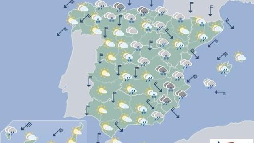 Alerta por vientos y mala mar en Canarias