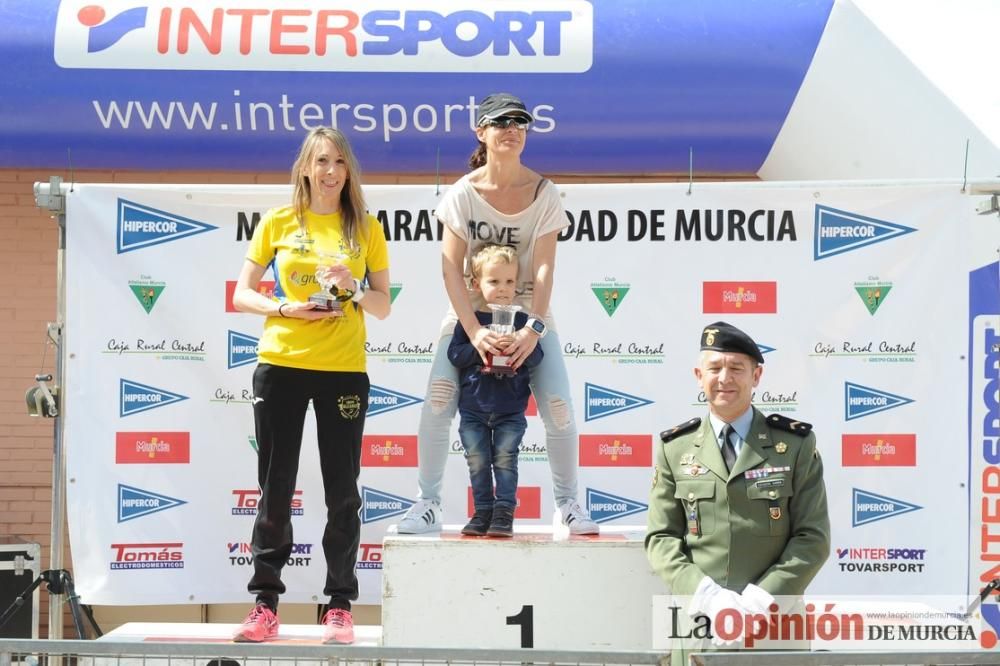 Media Maratón de Murcia: podios