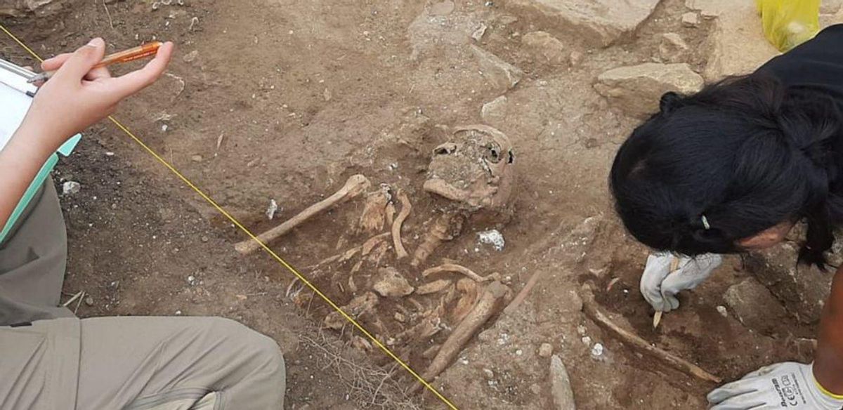 Las excavaciones en Lucus sacan a la luz un osario infantil de la Edad Media