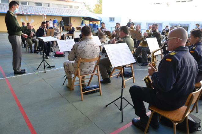 Concierto de la Banda de Música de la Escuela Naval de Marín en Bueu