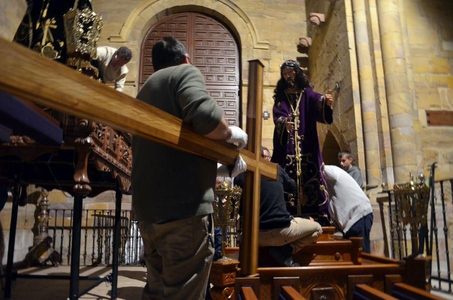 Semana Santa en Benavente: Preparativos cofradías