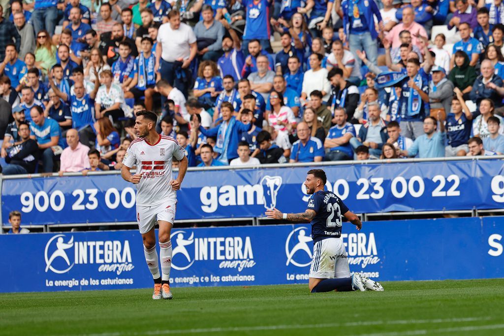 Las imágenes del partido Real Oviedo - FC Cartagena