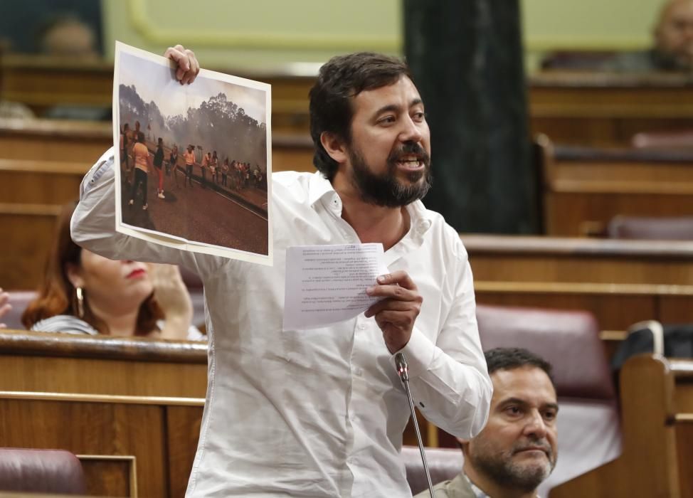 Sessió de control a l'Executiu del Ple del Congrés