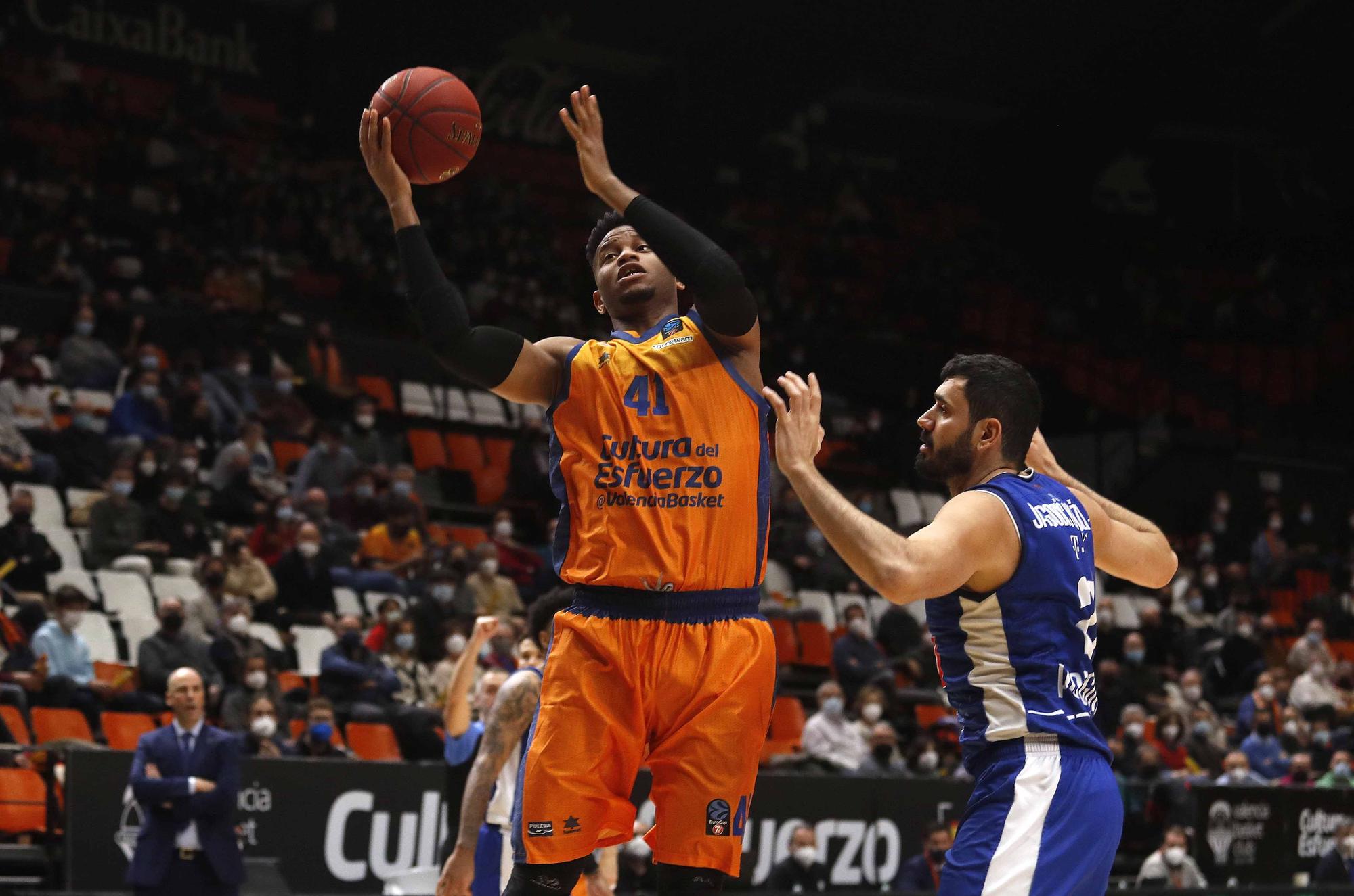 La  victoria de Valencia Basket ante el Buducnost