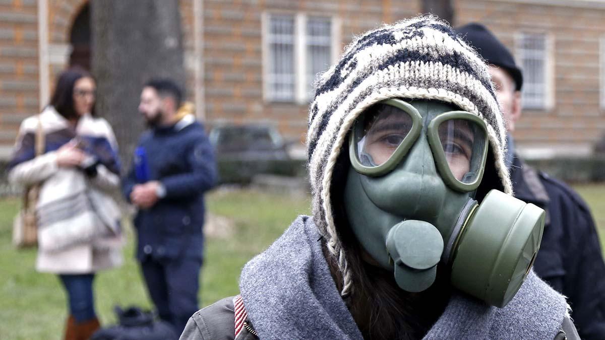 sarajevo asfixiada por la contaminacion