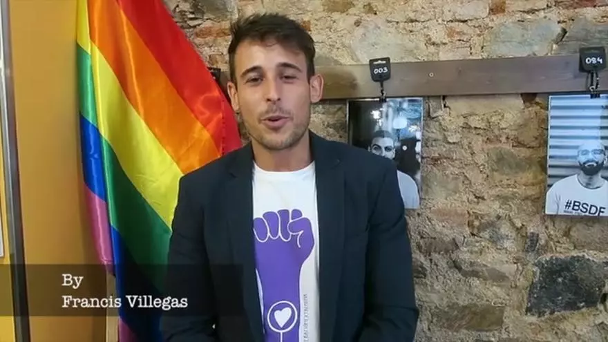 David Holguín, concejal LGTBI del Ayuntamiento de Cáceres