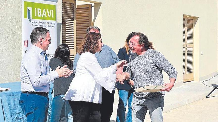 La presidenta Armengol entrega las llaves de las VPO en Vilafranca