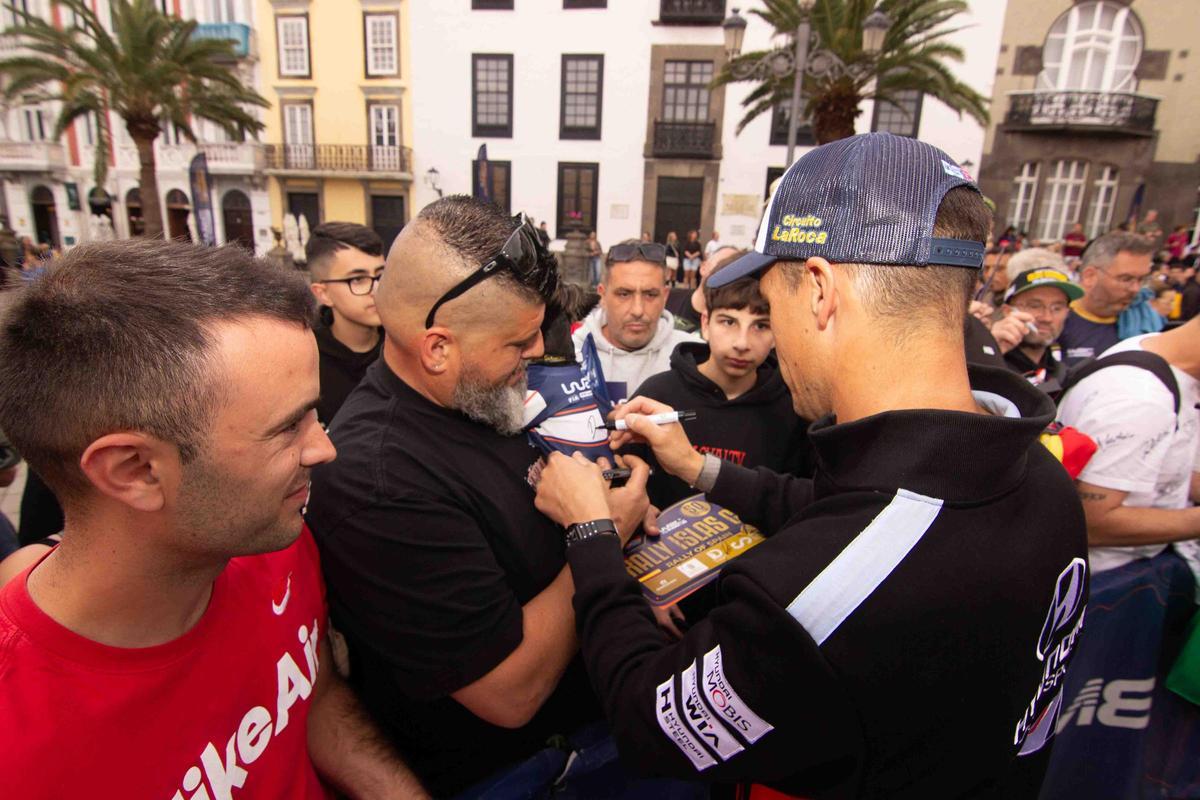 Santa Ana, salida Rally Islas Canarias