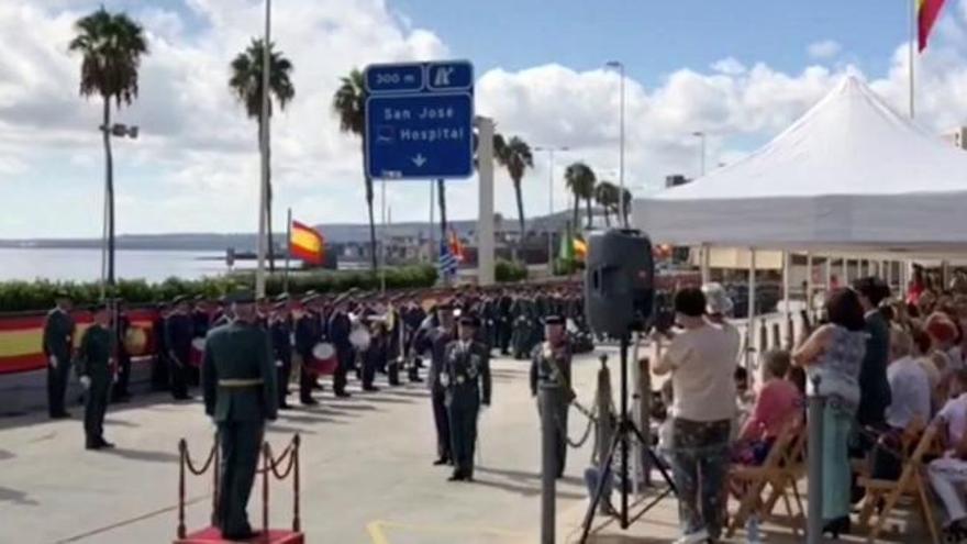 La Guardia Civil celebra el día del Pilar en Las Palmas de Gran Canaria