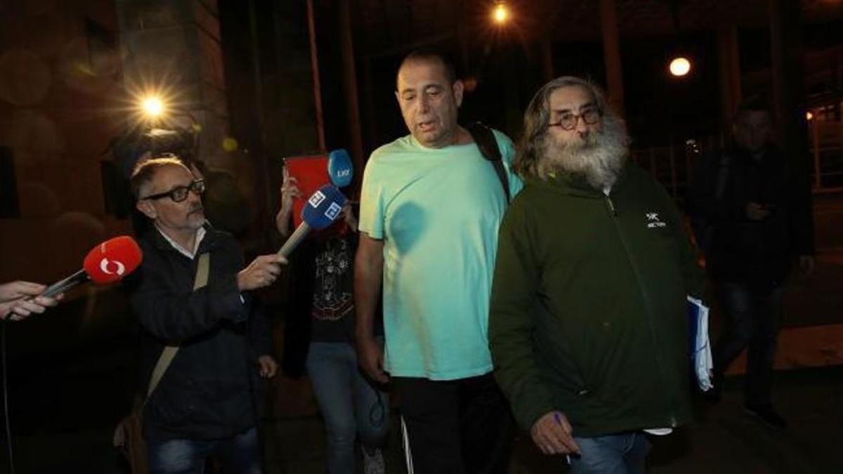 Postigo, con su abogado, José Joaquín García.