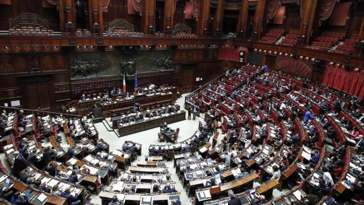 Imagen del Senado de Italia.