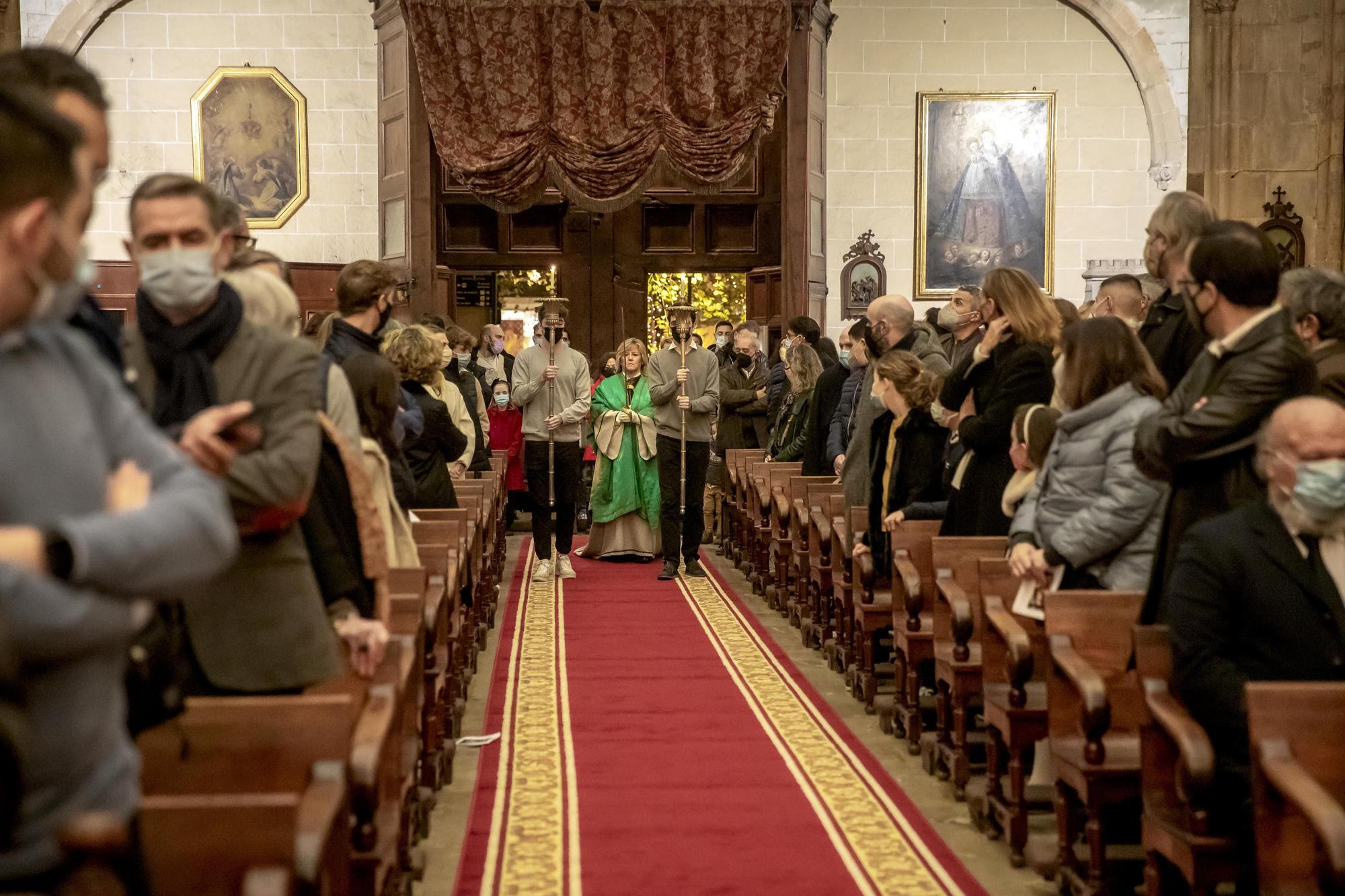 Matines y canto de la Sibil·la en la iglesia de Sant Nicolau de Palma