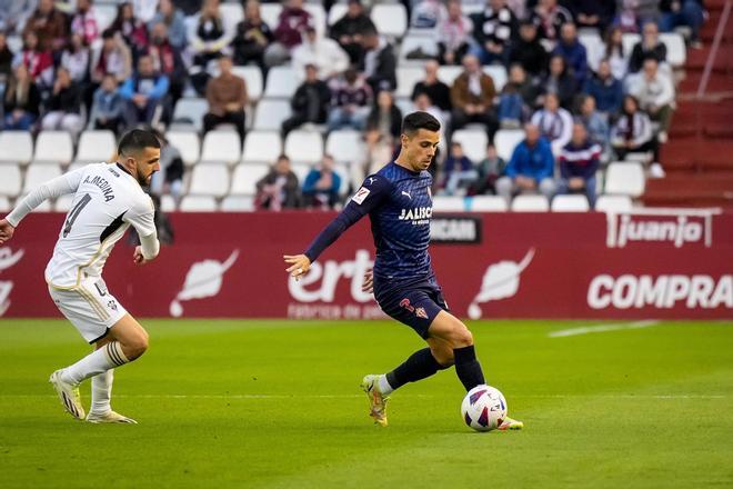 El partido entre el Albacete y el Sporting, en imágenes