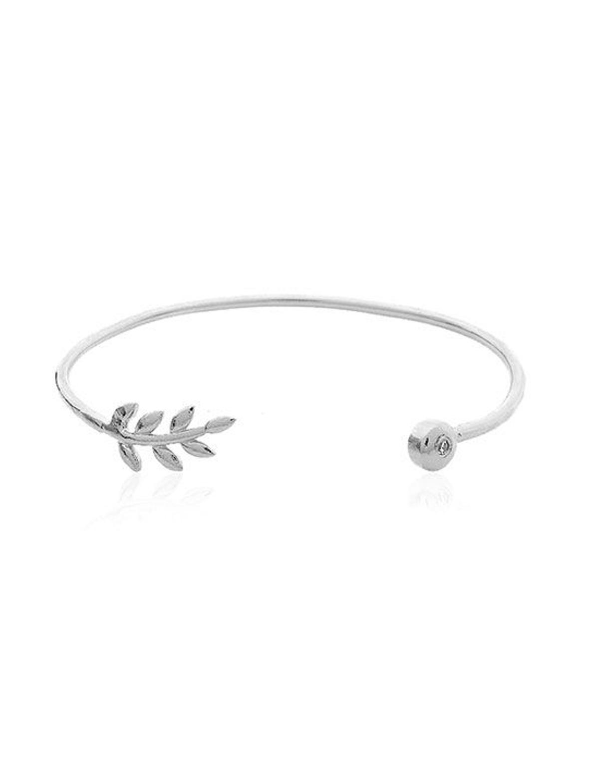 Pulsera Thea leaf silver Apodemia