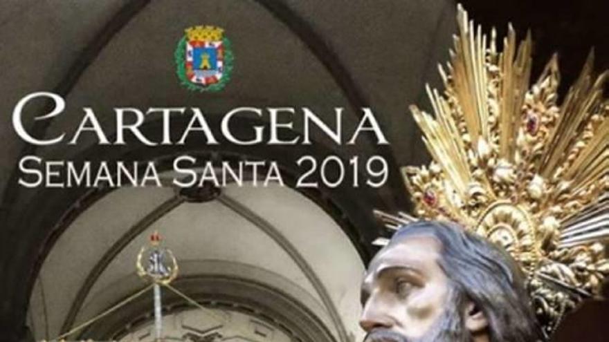 Un cartel de Ángel Ruiz anuncia la Semana Santa
