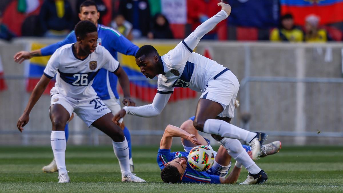 Soccer international friendly - Italy vs Ecuador