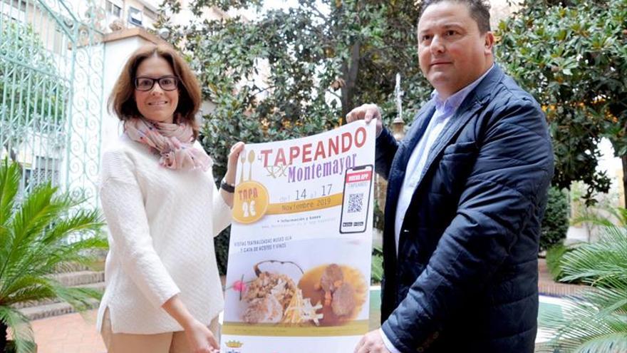 El vino y el aceite protagonizan la ruta de la tapa en Montemayor