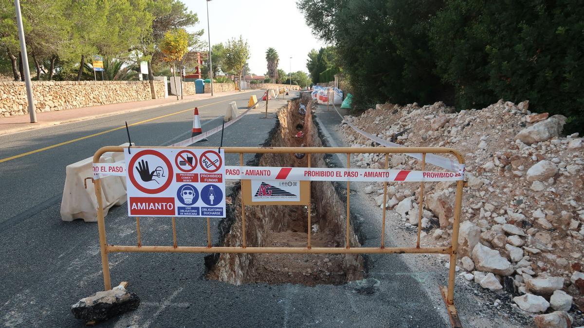 Una imagen de obras hidráulicas en Mallorca.