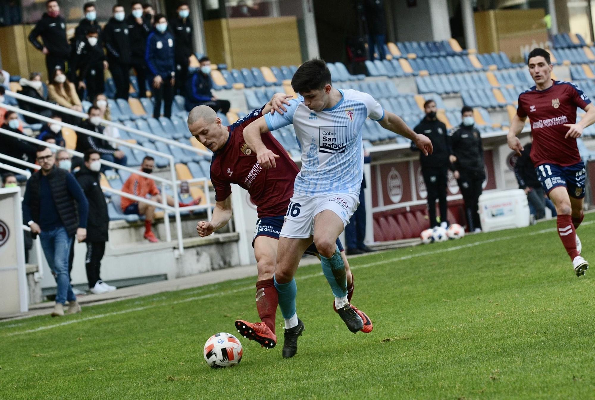 El Pontevedra CF se ahoga ante el Compostela