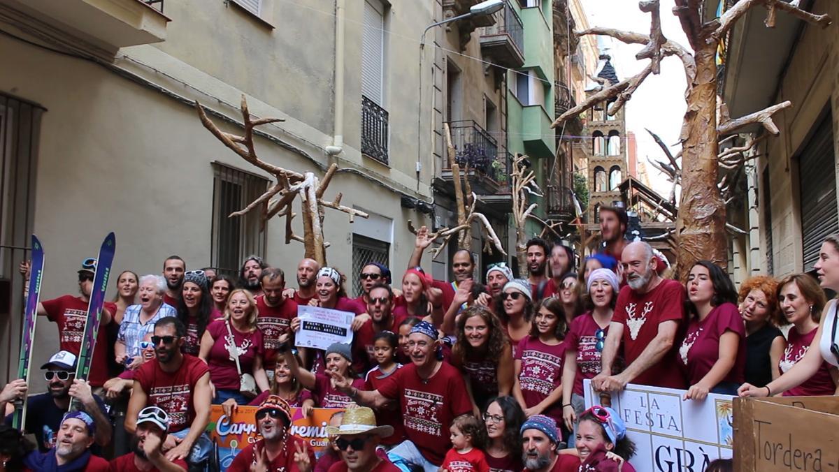 La travessia de Sant Antoni és el carrer guanyador i en l’acte de tancament s’ha fet un homenatge a les víctimes de l’atemptat terrorista.