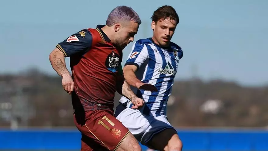 El Dépor se llevó los tres puntos 'in extremis'