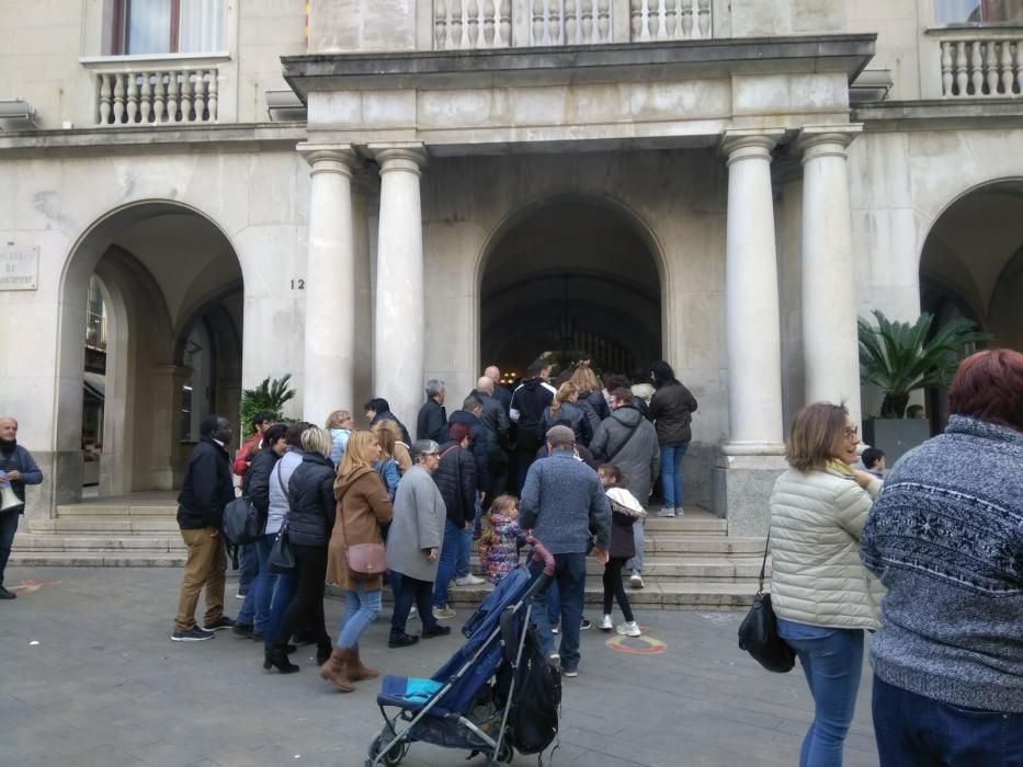 Protesta contra la declaració de municipi turístic