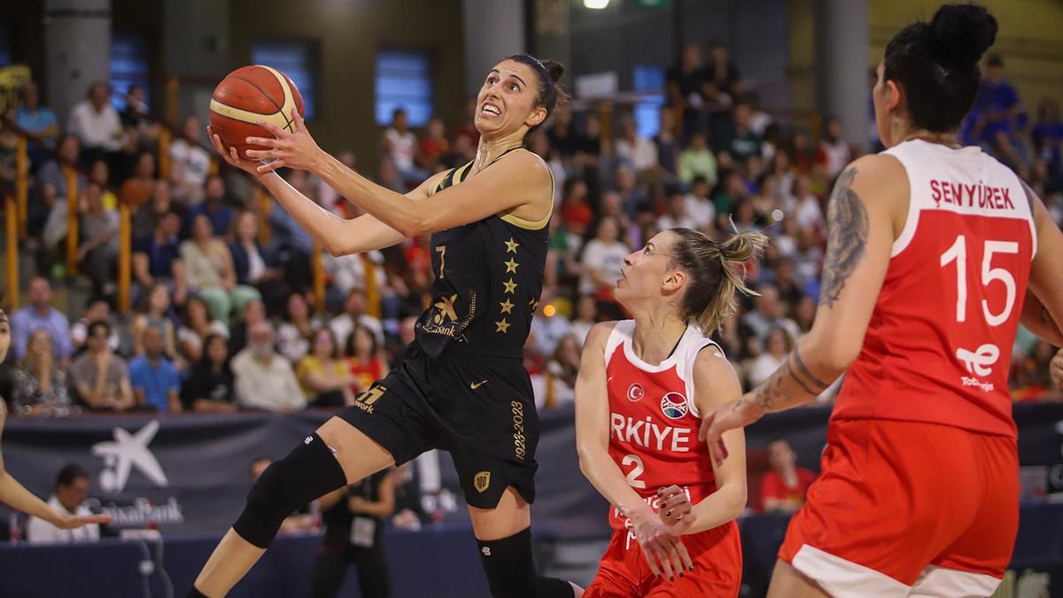 La selección española de baloncesto ante Turquía, en imágenes