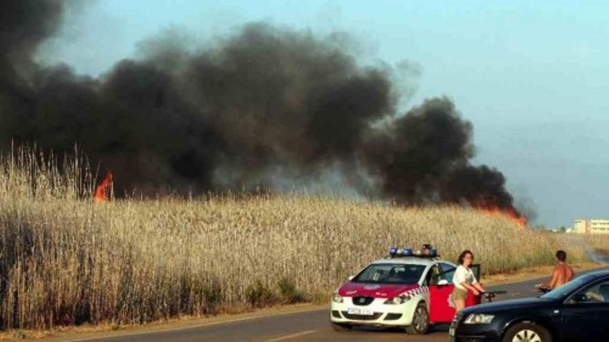 Incendio en Lo Poyo