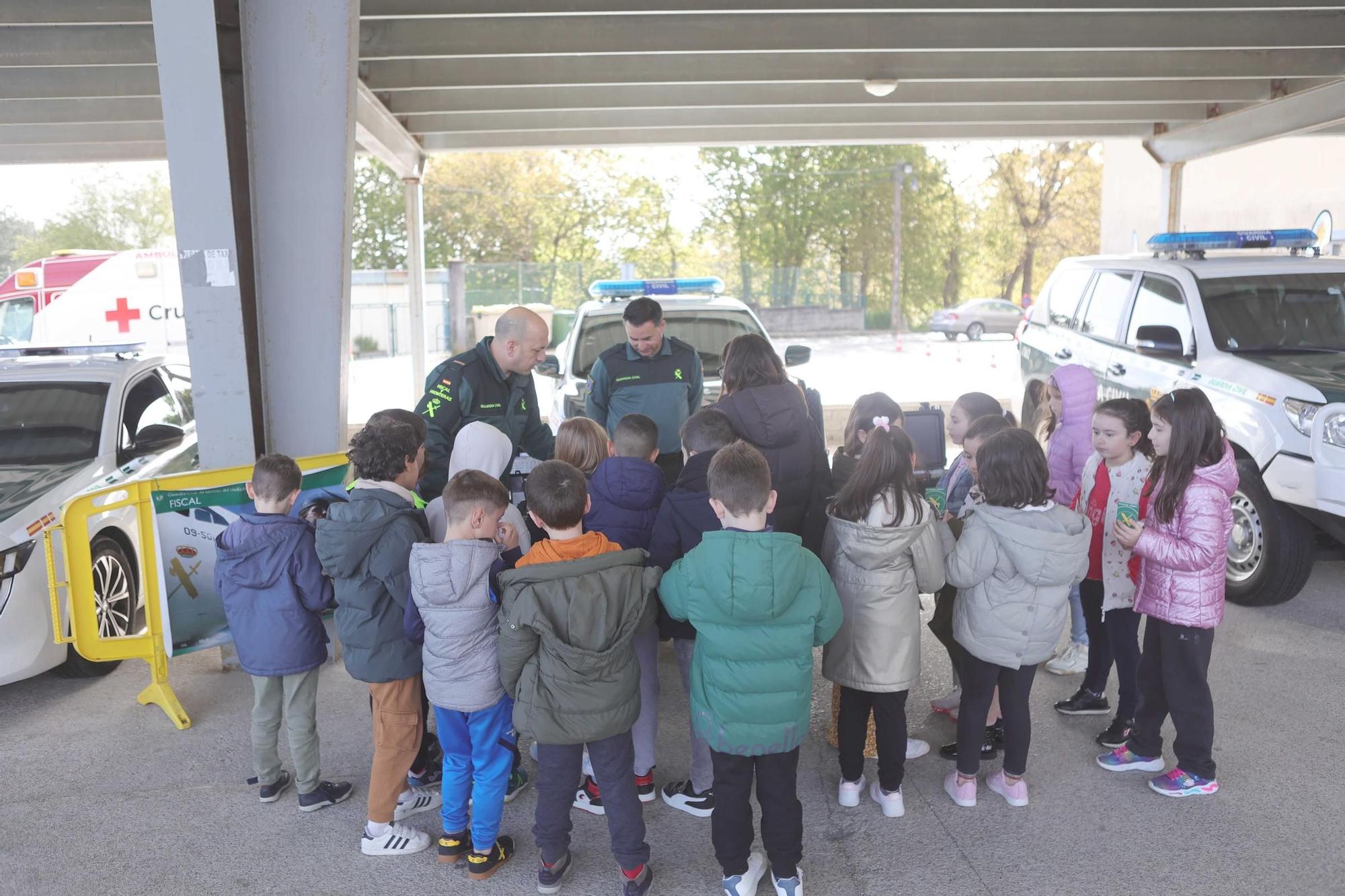 Exhibición de la Guardia Civil en Abegondo