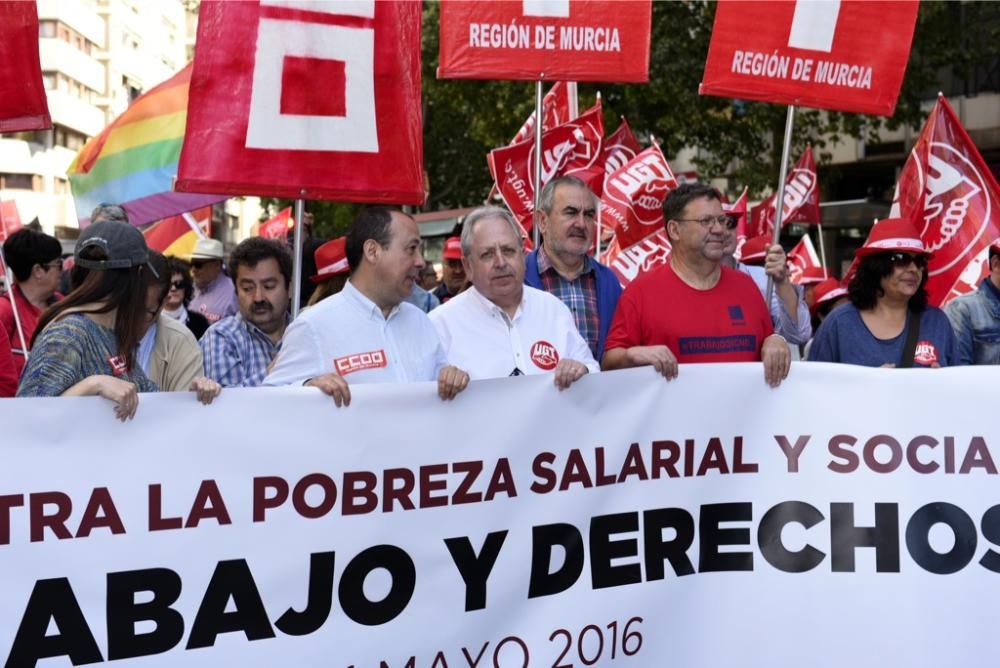 Manifestación del 1 de Mayo en Murcia