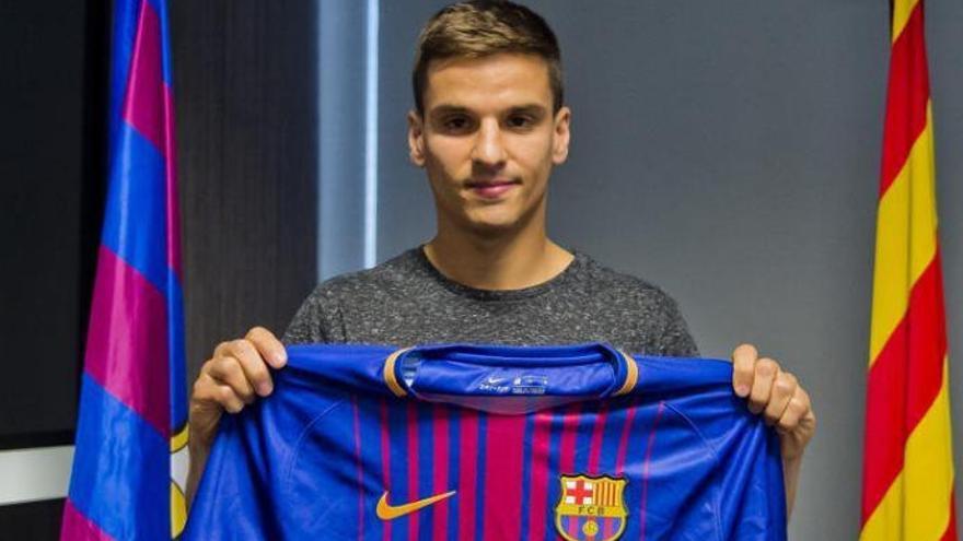 Galarreta, con la elástica del Barça.