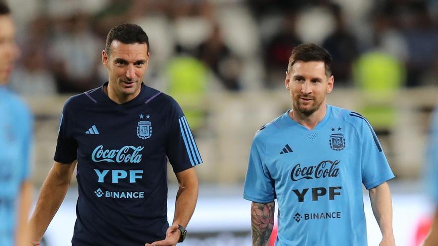 Scaloni, sobre Inglaterra: "Es un partido de fútbol, no le demos más vueltas"