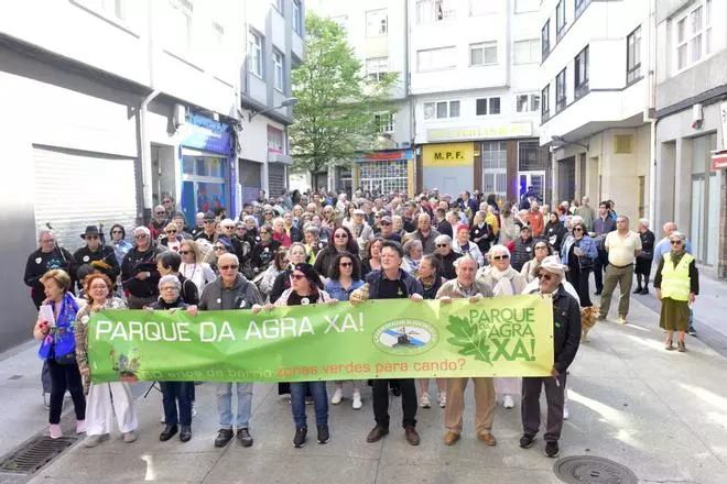 La asociación vecinal Agra do Orzán, en A Coruña, presentará alegaciones al plan urbanístico del barrio y al convenio de la parcela de las Adoratrices